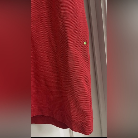 NWOT’S Hugo Boss Slim Fit Polo Shirt With Branded Bracket Men’s Size Medium - Picture 3 of 5